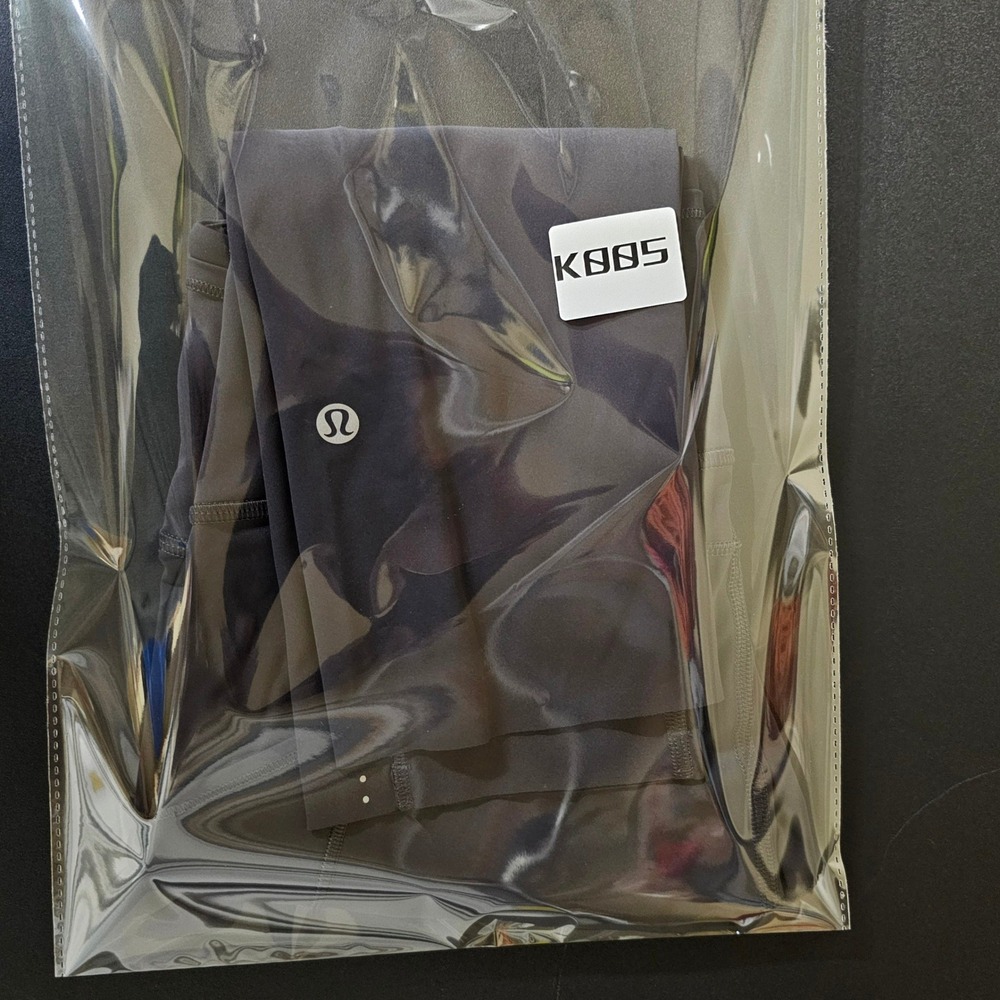 Lululemon Speed Up Crop High Rise Gray Leggings Side Pockets Size 6 LW6AS5S - Picture 12 of 12